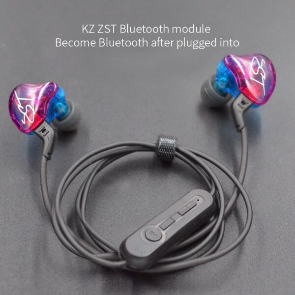 KZ Headset Cable Bluetooth 4.2 Module Upgrade Hi-fi Portable Ear Hanging Type Sports Earphones Cable For KZ ZST ZS10 EDX AS10 4